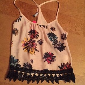 Floral tank top